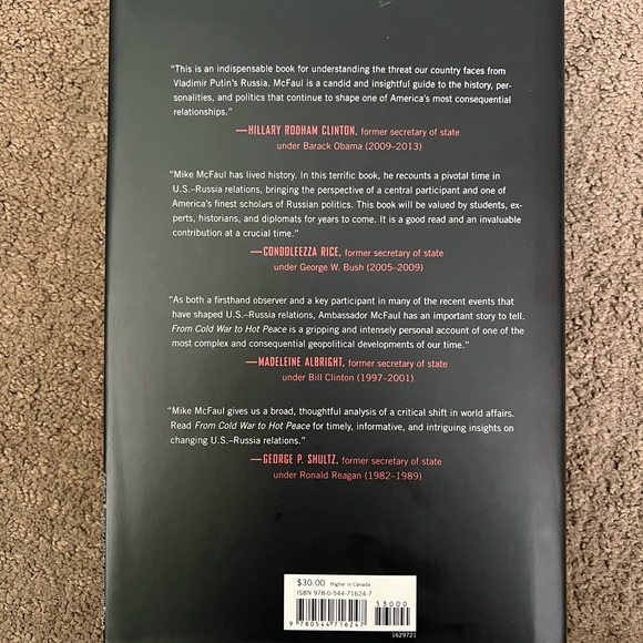 From Cold War to Hot Peace : An American Ambassador in Putin's Russia by Michael - Picture 2 of 6